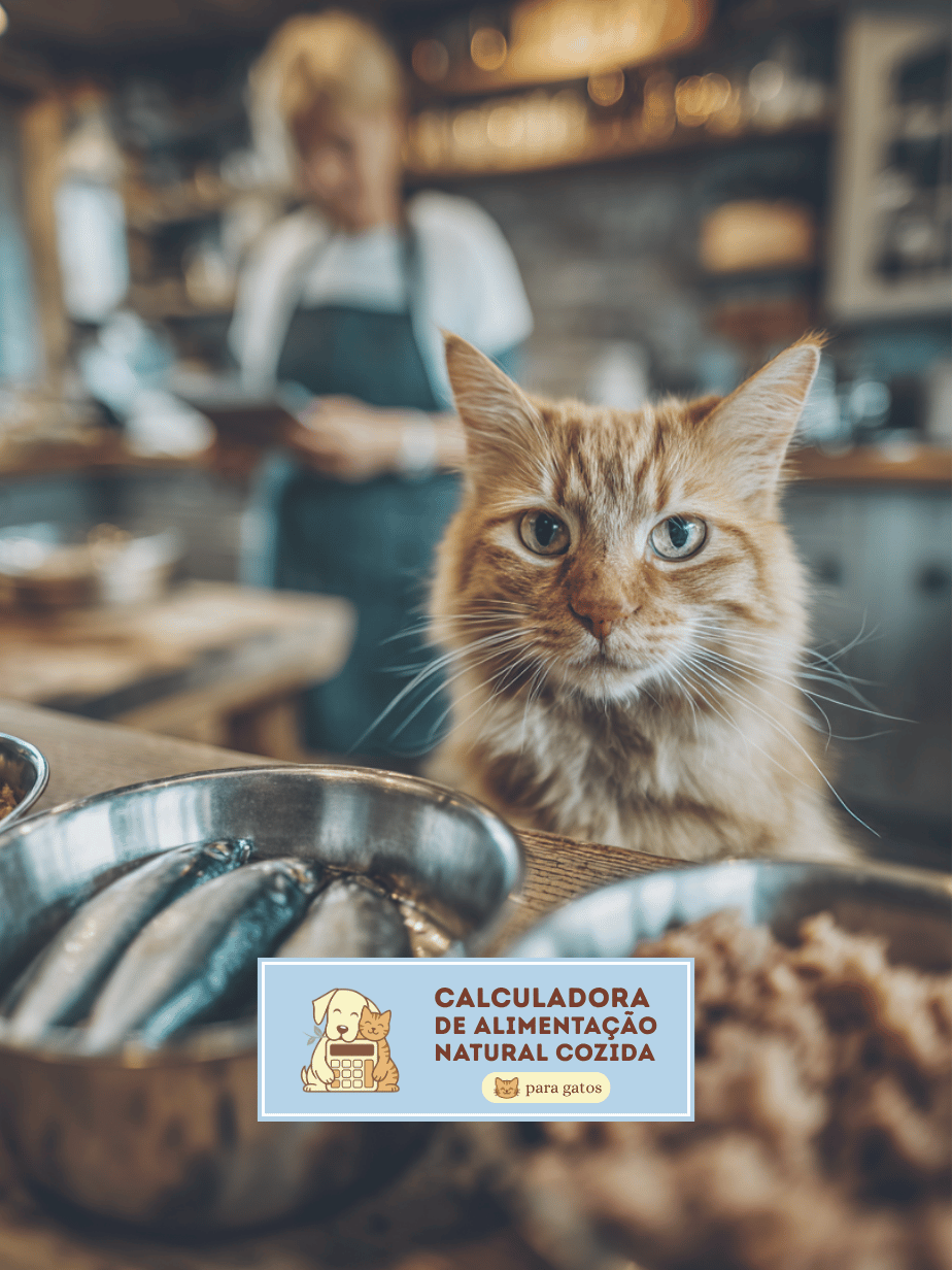 Gato e alimentação natural